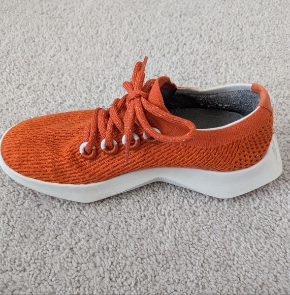 Allbirds Tree Dasher 2 Women's Size 8 Orange Running Athletic Slip On Comfort - Picture 6 of 10